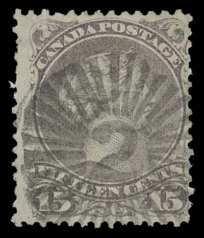 CANADA  29c,Used single showing small portion of papermaker