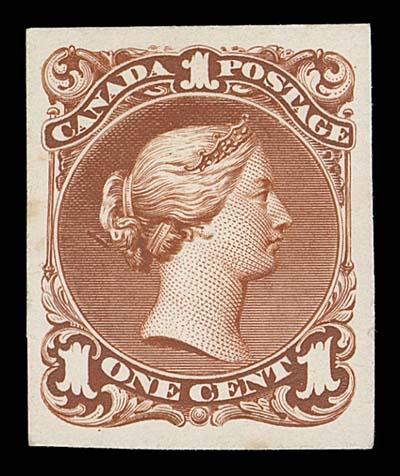 CANADA  22-29,Selection of seven different plate proofs in issued colours on card, no ½c but includes an extra 15c shade; couple slight flaws, otherwise VF (Unitrade cat. $6,500)