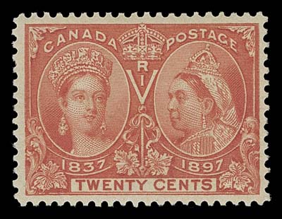 CANADA  50-60,Short set of eleven, rich colours and quite well centered, F-VF NH; 50c with 2010 PF cert. (Unitrade cat. $4,490)