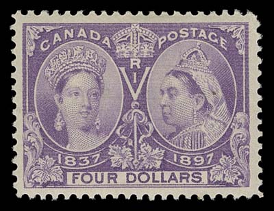 CANADA  64,A very well centered mint single rich colour, tiny hinge thin but a great looking stamp, VF+ OG