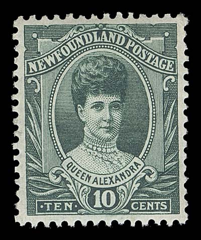 NEWFOUNDLAND  104-114,A superior mint set of this underrated issue,  uncharacteristically well centered and  never hinged, very scarce thus. One would need years to assemble another set in such  choice condition, VF-XF NH