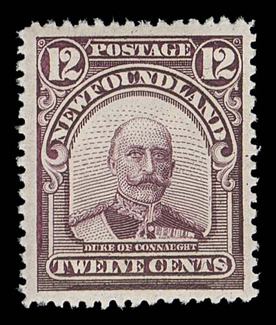 NEWFOUNDLAND  104-114,A superior mint set of this underrated issue,  uncharacteristically well centered and  never hinged, very scarce thus. One would need years to assemble another set in such  choice condition, VF-XF NH