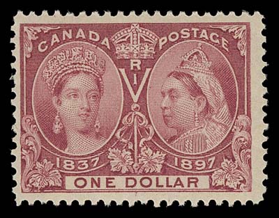 CANADA  50-65,A beautiful mint set with exceptionally fresh colours; 8c, 15c and $1 to $5 are fine centered, other values are well centered. All sixteen with full original gum, NEVER HINGED. A popular and sought-after series, F-VF NH (Unitrade cat. $16,480)