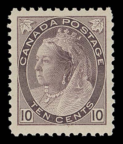 CANADA  83,A premium mint single, very well centered with large margins, brilliant colour and sharp impression on fresh paper, VF NH