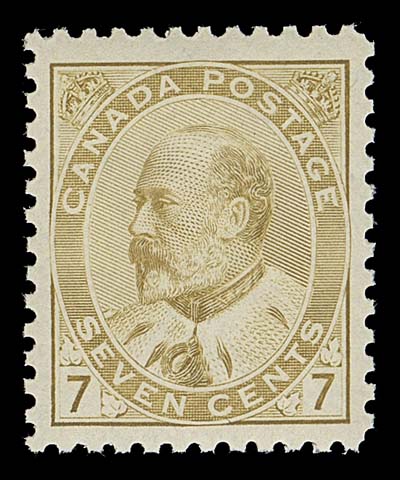 CANADA  92iii,A nicely centered, post office fresh mint single in the  distinctive shade of the last printing order, VF+ NH