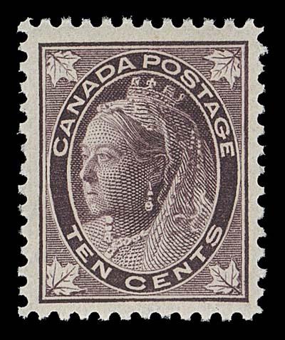 CANADA  73,A brilliant fresh mint example, nicely centered with intact perforations and full unblemished original gum, VF NH