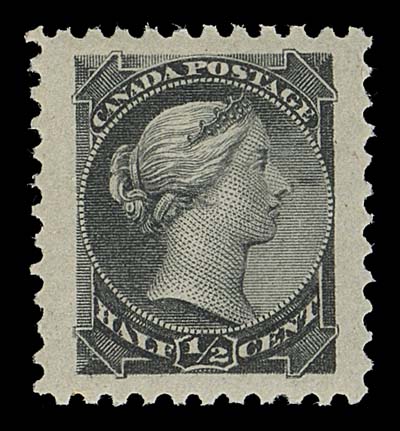 CANADA  34,An unusually choice mint single, very well centered with very large margins and post office fresh, XF NH JUMBO