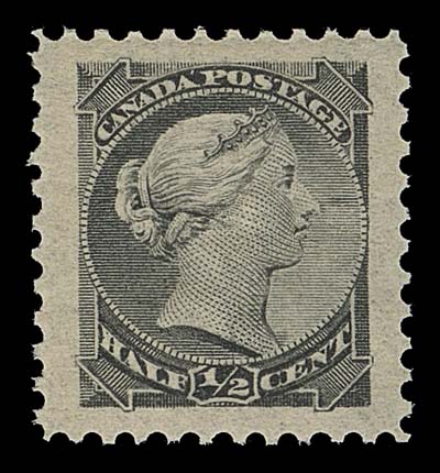 CANADA  34i,A superb large margined mint example of this distinctive shade, very well centered, XF NH JUMBO