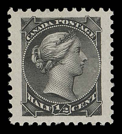 CANADA  34ii,An impressive mint single displaying true deep colour on bright white paper, from the last printing and scarcer than catalogues indicate, displaying superb centering within oversized margins, XF NH JUMBO