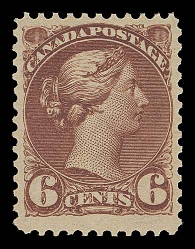 CANADA  43,A select mint example with lovely bright colour, well centered  within large margins, pristine original gum; VF NH; 1998 Greene  Foundation cert.