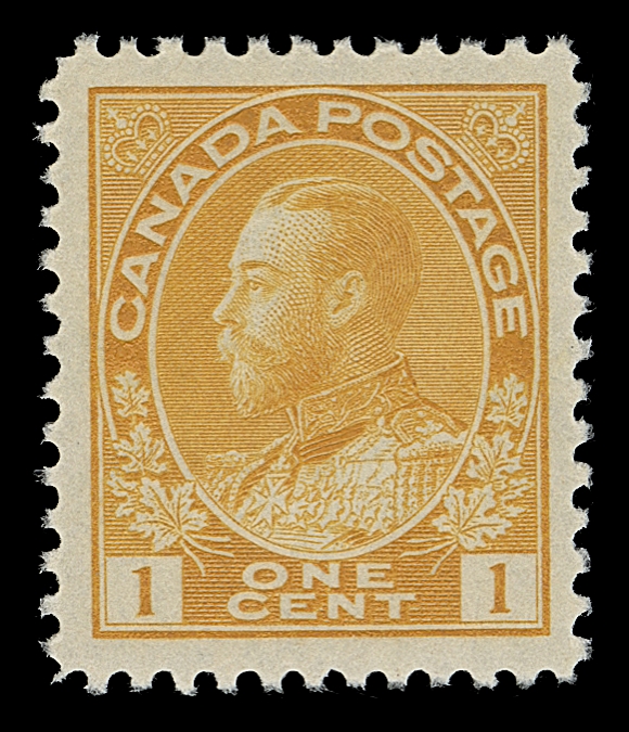 CANADA  105iv,A gorgeous fresh mint example, very well centered in a distinctive shade, scarcer than catalogue values indicate, VF+ NH