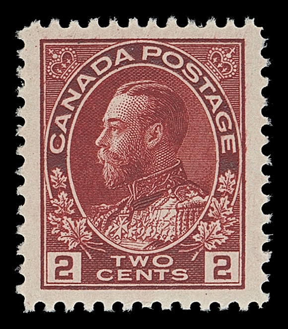 CANADA  106v,An exceptionally well centered mint example with amazing colour; a visually striking stamp in premium quality, XF NH