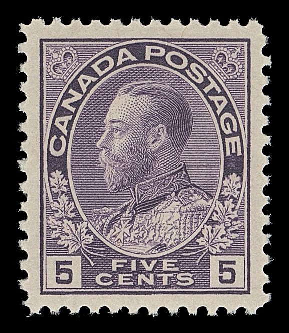 CANADA  112ii,A selected mint example with lovely pastel-like colour and full immaculate original gum; a fabulous stamp, XF NH