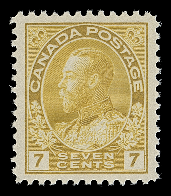 CANADA 113a,A precisely centered mint example with exceptional colour and full immaculate original gum, a premium stamp, XF NH