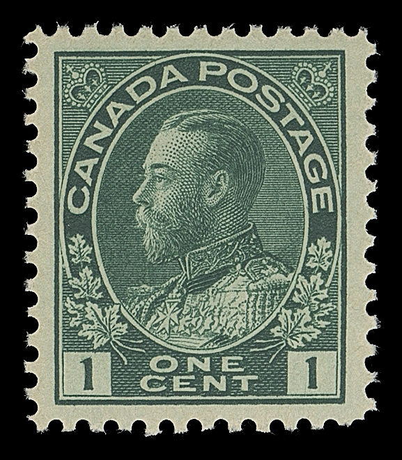 CANADA  104b,A very well centered mint example with fabulous colour; a choice early printing, VF+ NH