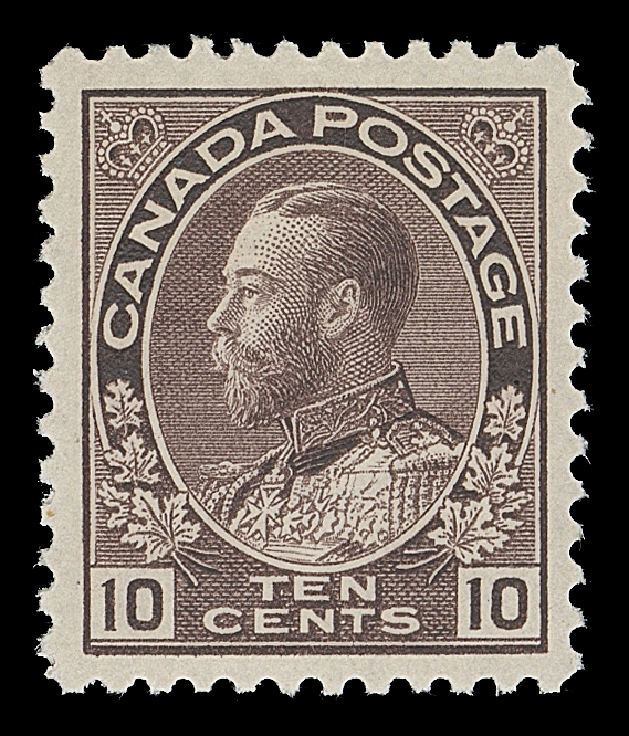 CANADA  116a,A selected quality mint single of the elusive first printing, very well centered with full immaculate original gum, a challenging stamp in such quality, VF+ NH