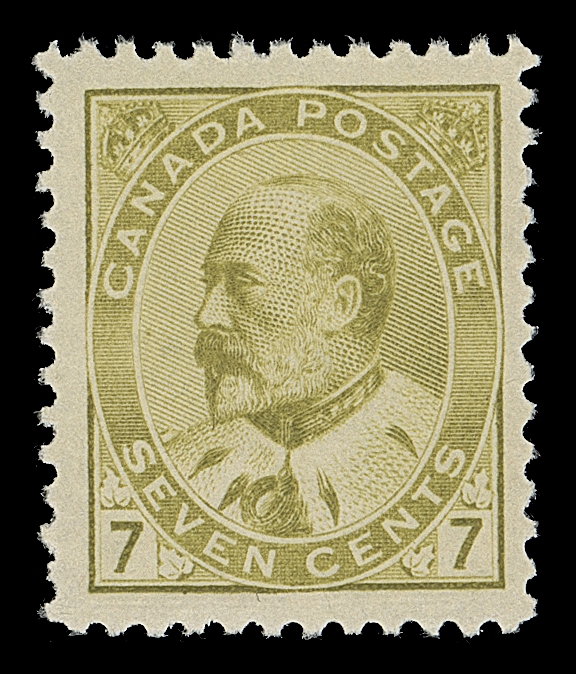 CANADA  92ii,A lovely mint example in a distinctive brighter shade than we are accustomed to seeing, well centered, VF NH; 2019 PSE cert. (Graded VF-XF 85J) (Unitrade 92ii)