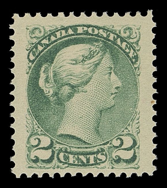 CANADA  36i,A choice mint single, well centered within remarkably large margins, bright colour on fresh paper and with full original gum; a great stamp, VF NH JUMBO