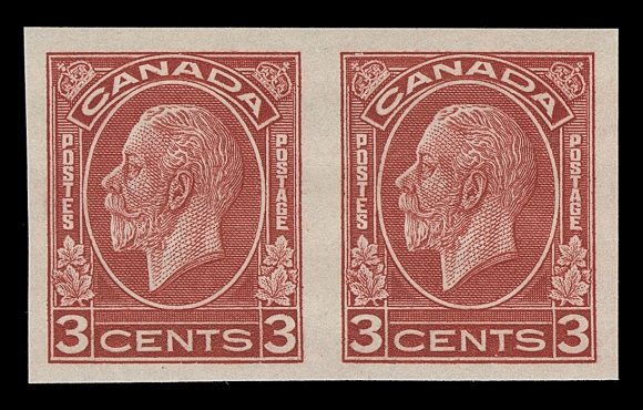 CANADA  195c-200a,The set of mint imperforate pairs, 4c and 8c with redistributed OG to appear NH, otherwise VF NH