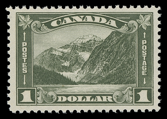 CANADA  162-177,The complete set, hand-picked for centering, fresh colours and full original gum; includes both dies of 1c green, 2c red and dark brown, VF-XF NH