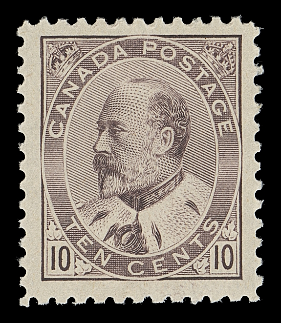 CANADA  93,A beautiful, post office bright fresh mint single, nicely centered with noticeably large margins and full pristine original gum, VF NH; 2014 Greene Foundation cert.