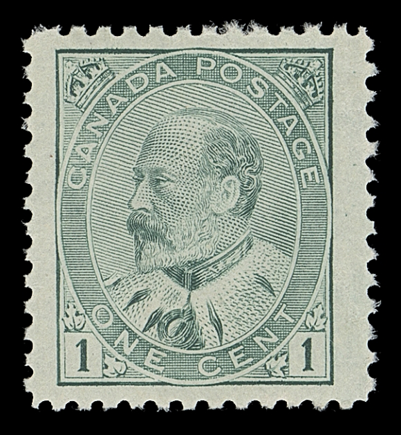 CANADA  89 variety,A striking mint single with overall, uniformly worn impression resulting in a much underinked printing to most dramatic effect, the palest and most impressive shade one is likely to encounter, VF NH