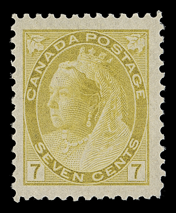 CANADA  81,A fabulous mint example surrounded by remarkably large margins, well centered with bright colour on fresh paper, unusually nice, VF+ NH JUMBO