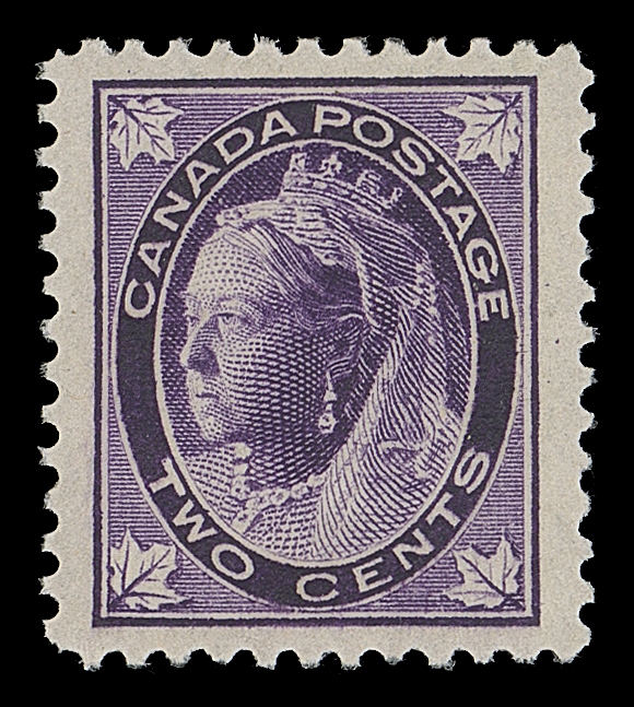 CANADA  68,A superb mint single, precisely centered with wide margins, XF NH