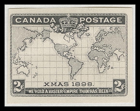 CANADA  Embossed letterhead with Postmaster General "Coat of Arms" Canada in violet at left and albino "Private Secretary