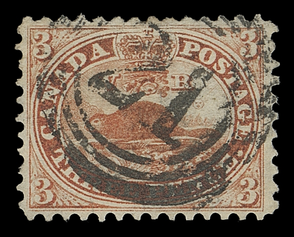 CANADA 12,An exceptionally well centered example of Canada