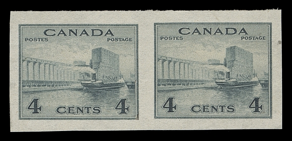 CANADA  253,A deceiving and clever fake of the imperforate variety; no backstamp but likely the work of "Frodel". Excellent reference.