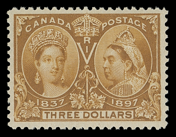 CANADA 63,A superb mint example of this key value, very well centered with large margins, deep colour on fresh paper, possessing full original gum, XF VLH GEM