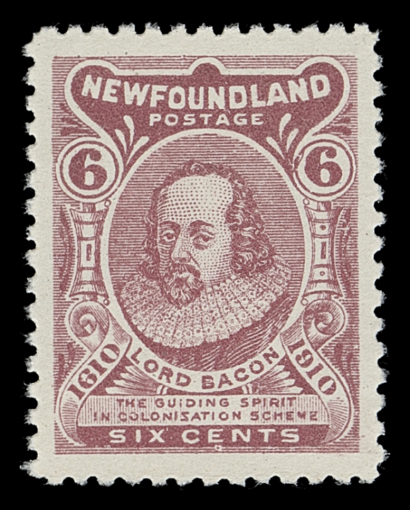 NEWFOUNDLAND  87-97, 87a, b, 88a,An unusually choice, post office fresh mint set, plus 1c perf 12 & 12x14 and 2c perf 12x14; 12c unused, all others well centered with pristine dull white original gum, characteristic of the issue; very hard set to assemble in this quality, VF-XF NH