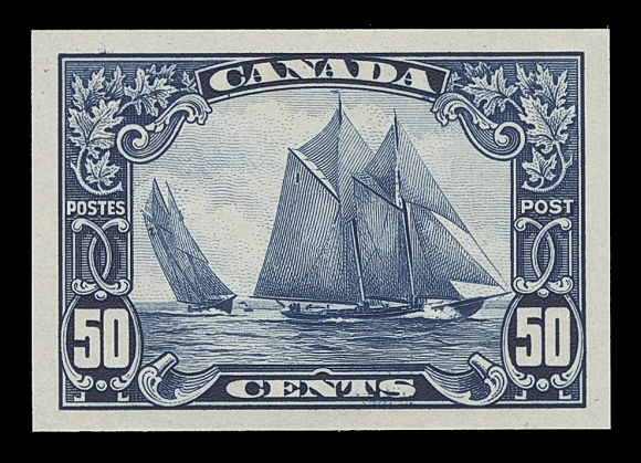 CANADA  149-159,The complete set of eleven plate proof singles in issued colours on the distinctive ribbed india paper characteristic of this proof set, all in sound condition, scarce thus, VF-XF