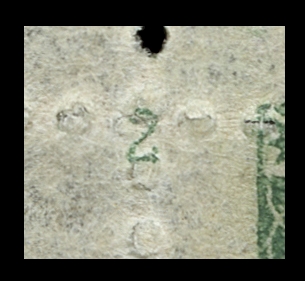 BARBADOS  15,An exceptional upper left Plate "2" horizontal strip of five - characteristic small engraved "2" visible at top left of Position 1, few exist, hinged in the margin only, all stamps are NEVER HINGED. A Fine and important plate number piece ideal for exhibition, Fine+ (SG 21)Provenance: Hodsell Hurlock, H.R. Harmer, Ltd. London, June 1958; Lot 233                   Claude Cartier, Part One, April 1977; Lot 13