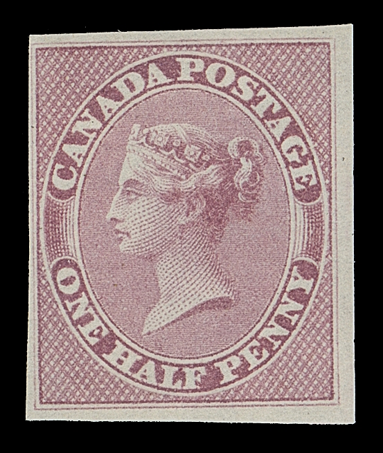 CANADA  8,Post office fresh mint example in flawless condition, clear at left to large margins, superb colour and full pristine original gum, Fine+ NH (Unitrade cat. as mint OG; no premium indicated for NH status)