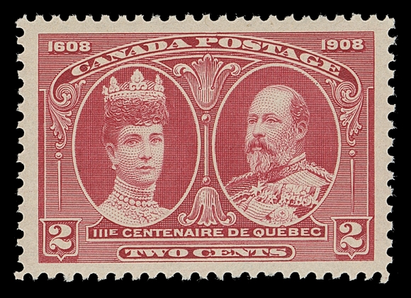 CANADA  98,Precisely centered mint single with immaculate original gum, XF NH