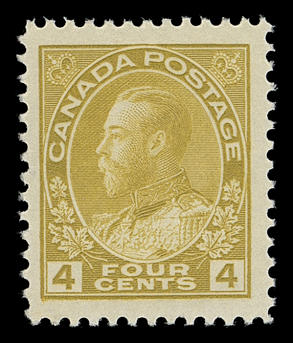 CANADA  110d,An impressive mint example with uncharacteristically large margins, brilliant fresh colour, VF+ NH JUMBO