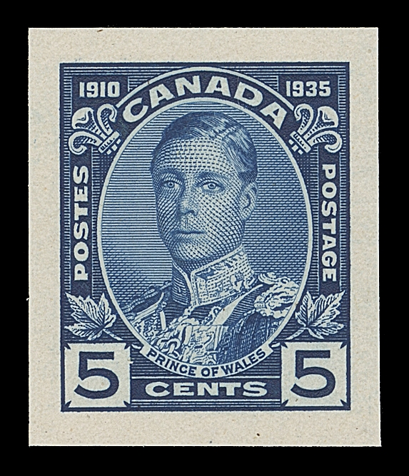 CANADA  211-216,The set of six plate proof singles on card mounted india paper, rich colours, VF