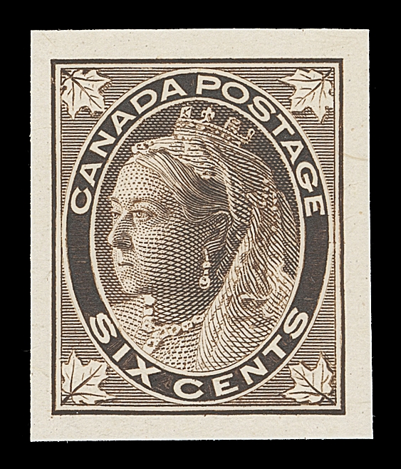 CANADA  66-73,An appealing, selected set of eight plate proof singles in issued colours on card mounted india paper, with large margins and amazing colours, XF