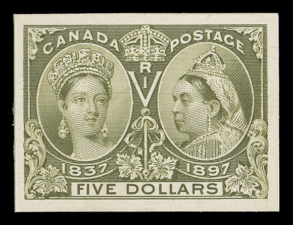 CANADA  50-65,A fabulous set of sixteen plate proof singles, each in the issued colour on card mounted india paper, mostly large margined with exceptional colour and razor-sharp impressions; a beautiful set of these sought-after proofs, VF-XF