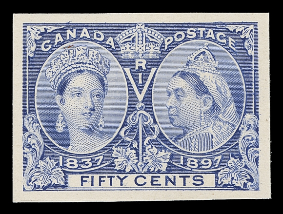 CANADA  50-65,A fabulous set of sixteen plate proof singles, each in the issued colour on card mounted india paper, mostly large margined with exceptional colour and razor-sharp impressions; a beautiful set of these sought-after proofs, VF-XF