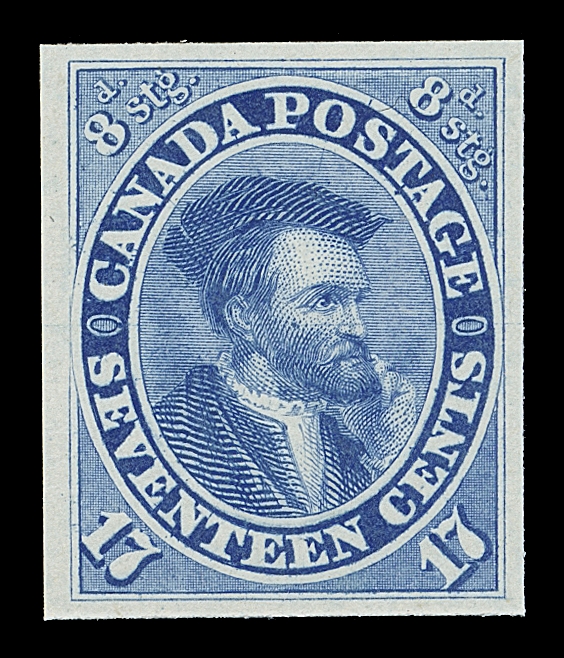 CANADA  14P-20TC,The basic set of six plate proofs in or near issued colours, 5c & 12½c on india paper, other on card mounted india, VF