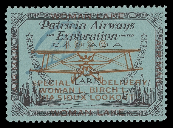 SEMI-OFFICIAL AIRMAIL STAMPS - THE D