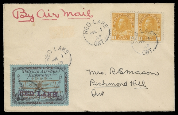 SEMI-OFFICIAL AIRMAIL FLIGHTS - THE D