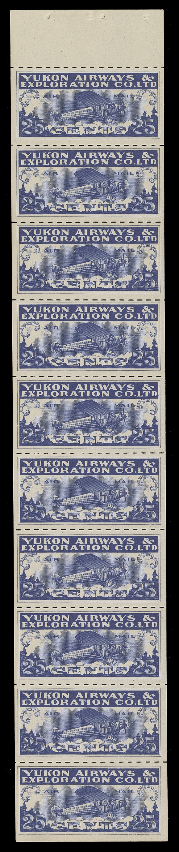 SEMI-OFFICIAL AIRMAIL STAMPS - THE D