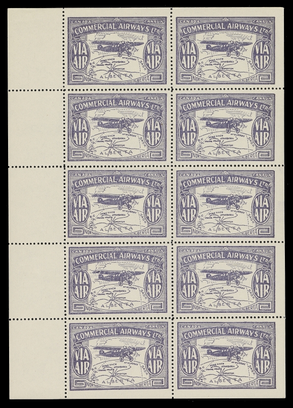 SEMI-OFFICIAL AIRMAIL STAMPS - THE D