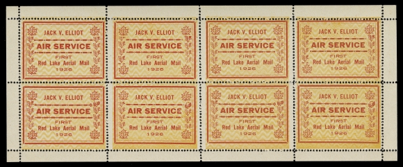 SEMI-OFFICIAL AIRMAIL STAMPS - THE D