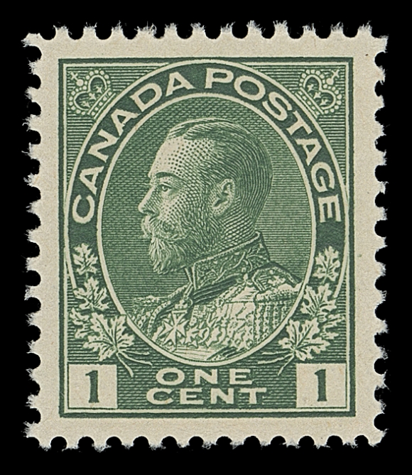 CANADA  104e,A superb mint example with exceptional centering, brilliant fresh colour and full unblemished original gum; a great stamp in all respects, XF NH