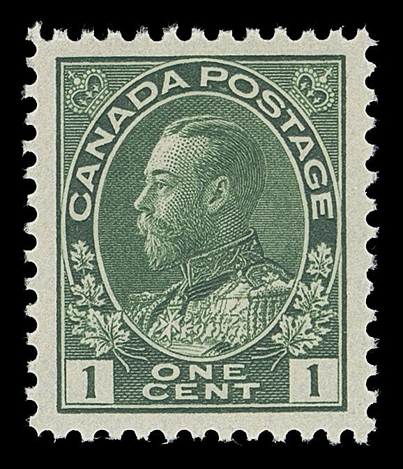 CANADA  104ii,A precisely centered mint example of this distinctive rich shade on bright white paper, XF NH